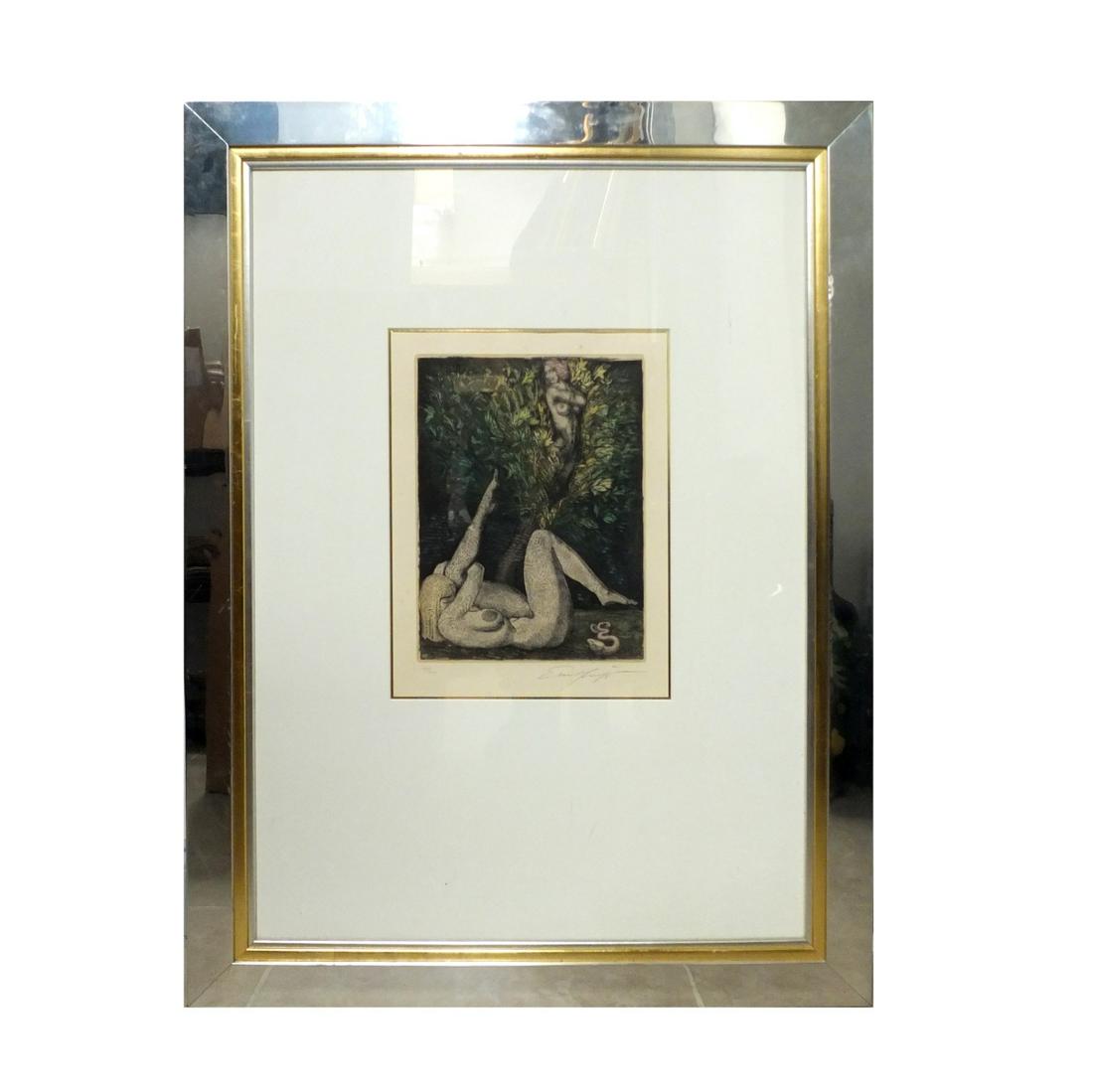 Ernst Fuchs (1930 - 2015) Etching on Paper (1 of 4)