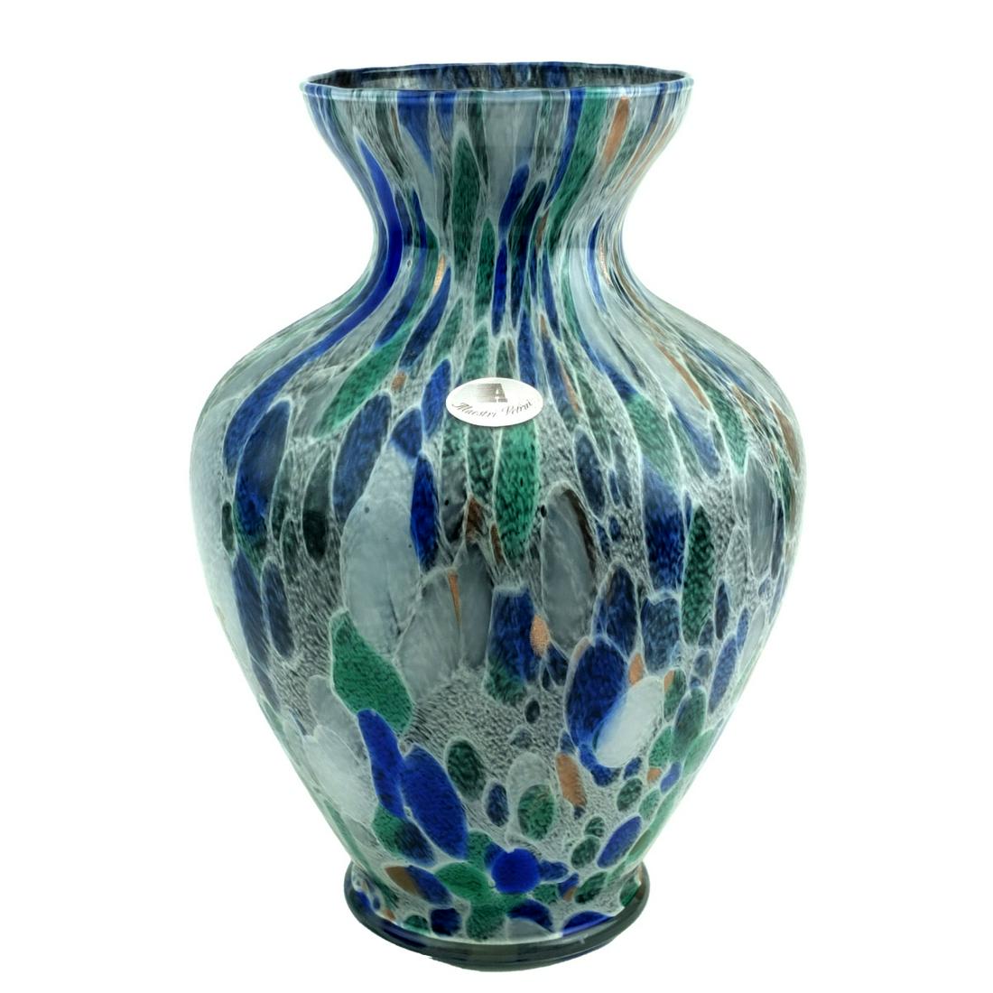 Large Murano Italian Art Glass Vase (1 of 4)