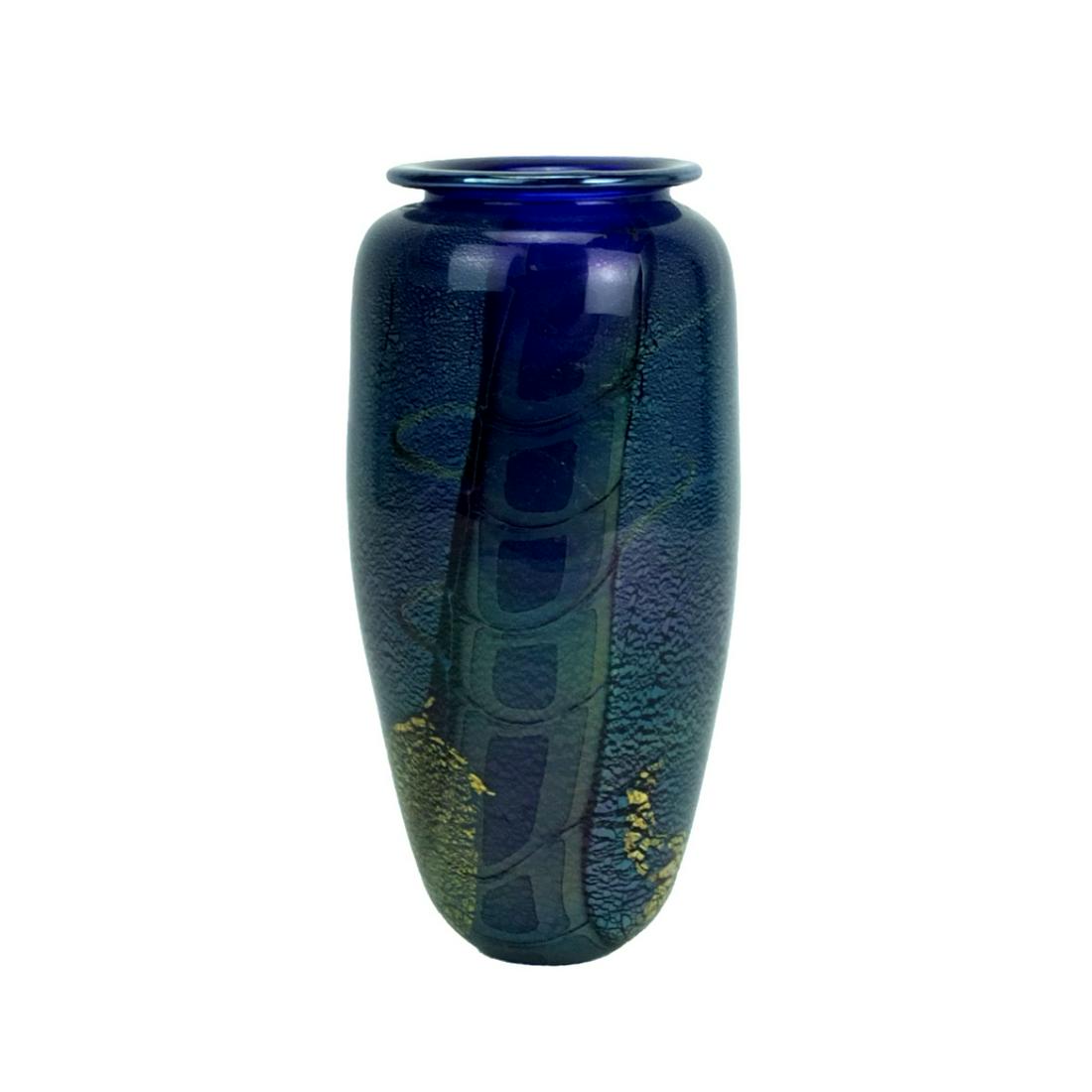 Robert Eickholt (Born 1947) Art Glass vase (1 of 4)