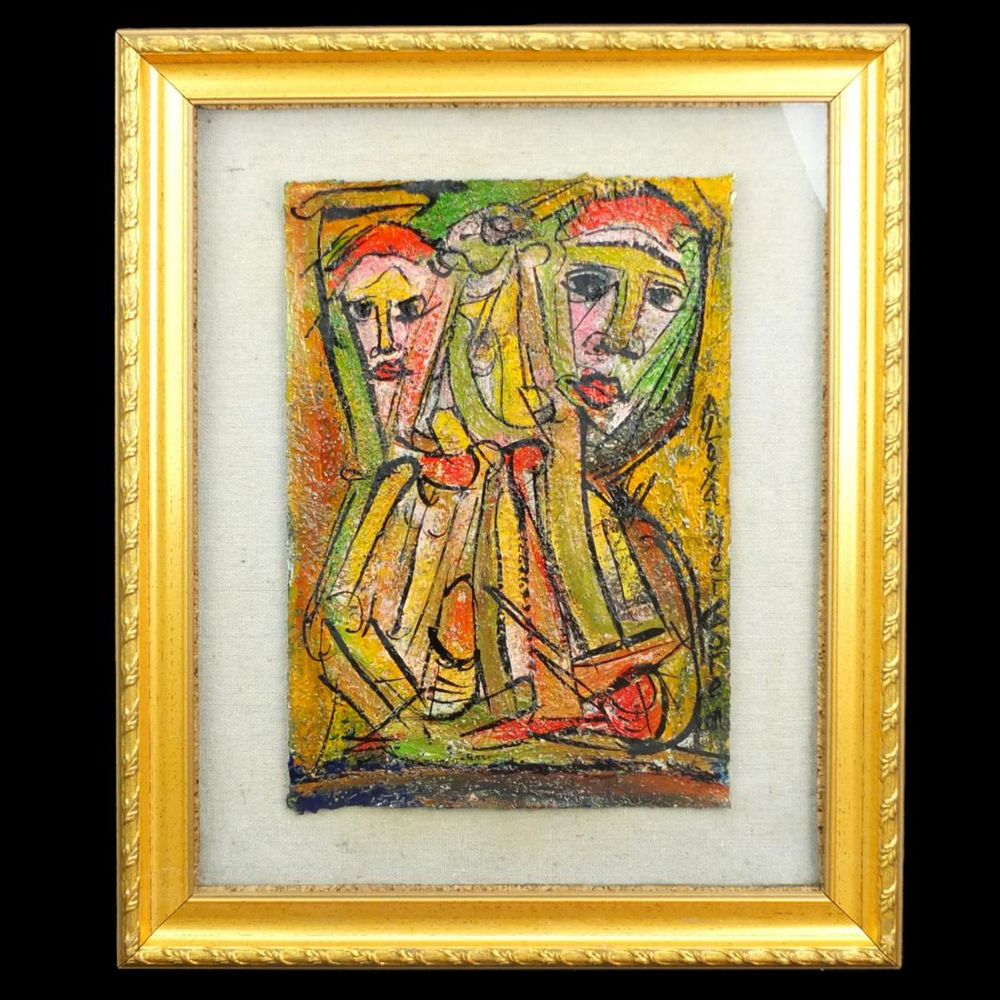 Alexander Gore (Born 1958) Oil / Paper (1 of 5)