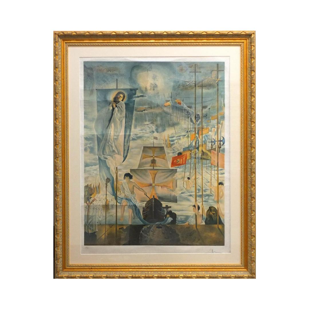 Salvador Dali, Spanish (1904 - 1989) Lithograph (1 of 3)