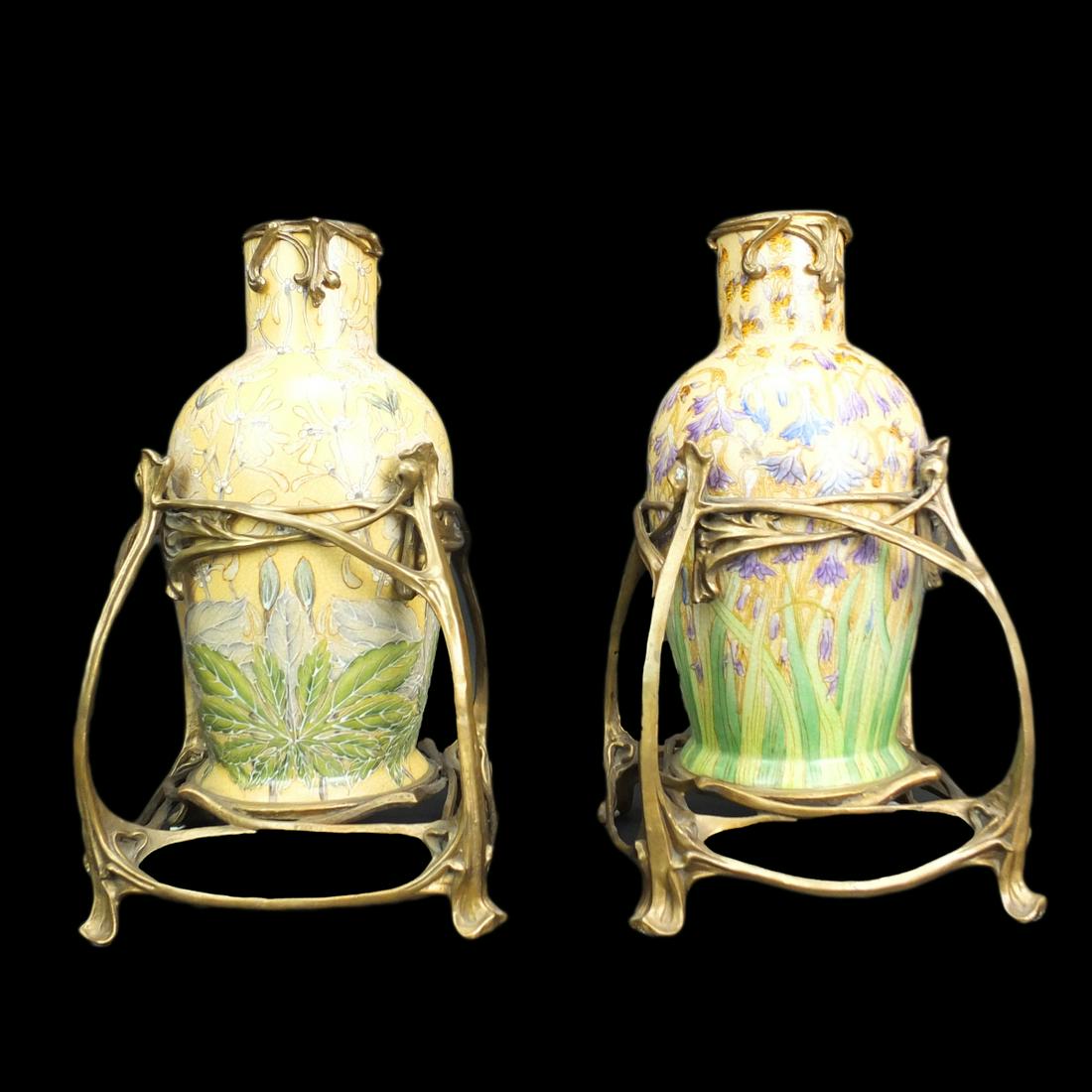 Pair of Castilian Porcelain Vases (1 of 6)