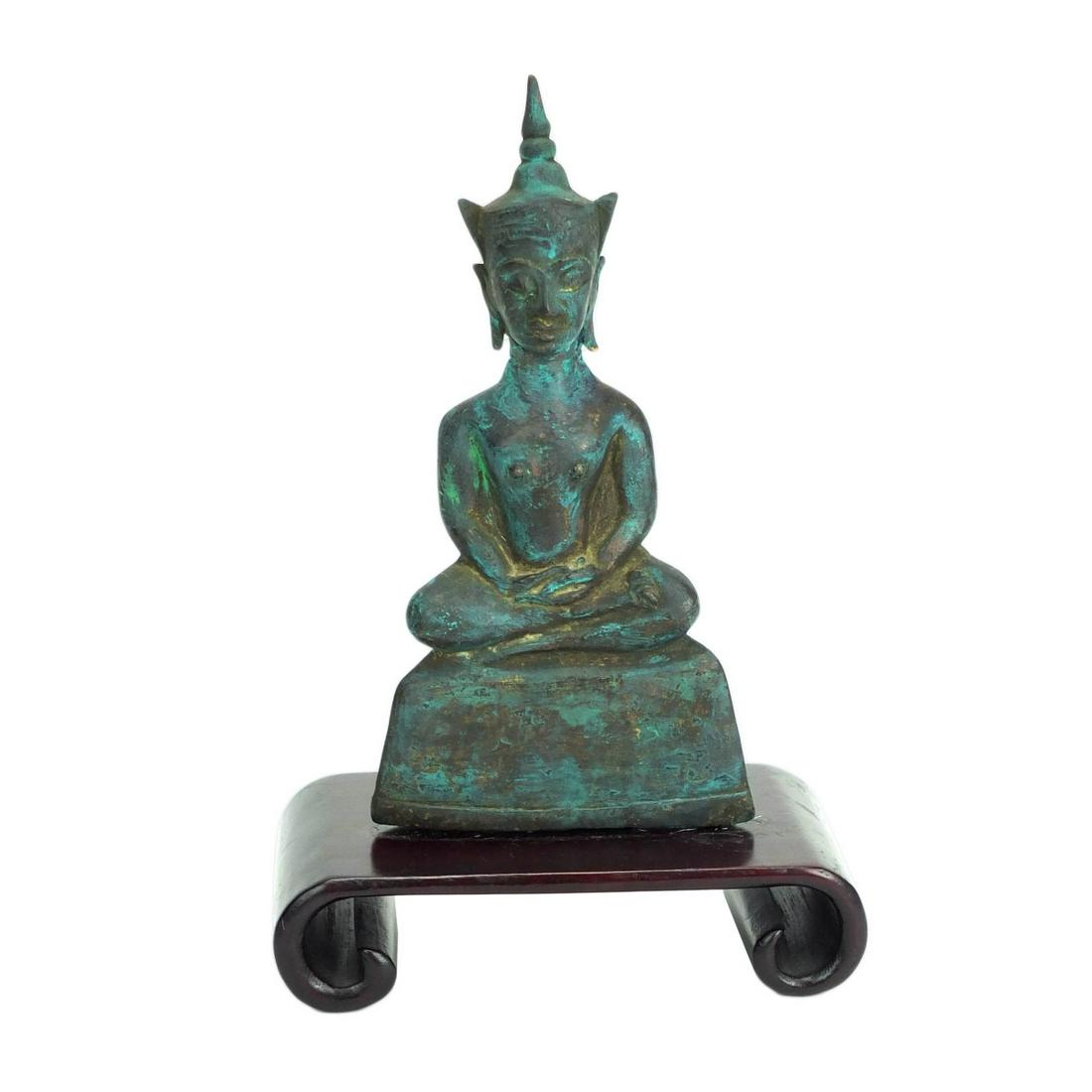 Early 20th C. Thai Buddhist Figurine (1 of 5)