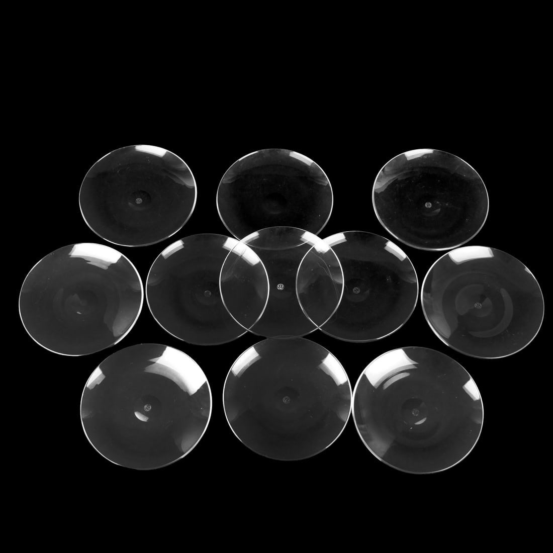 Eleven Baccarat Crystal Plates (1 of 4)