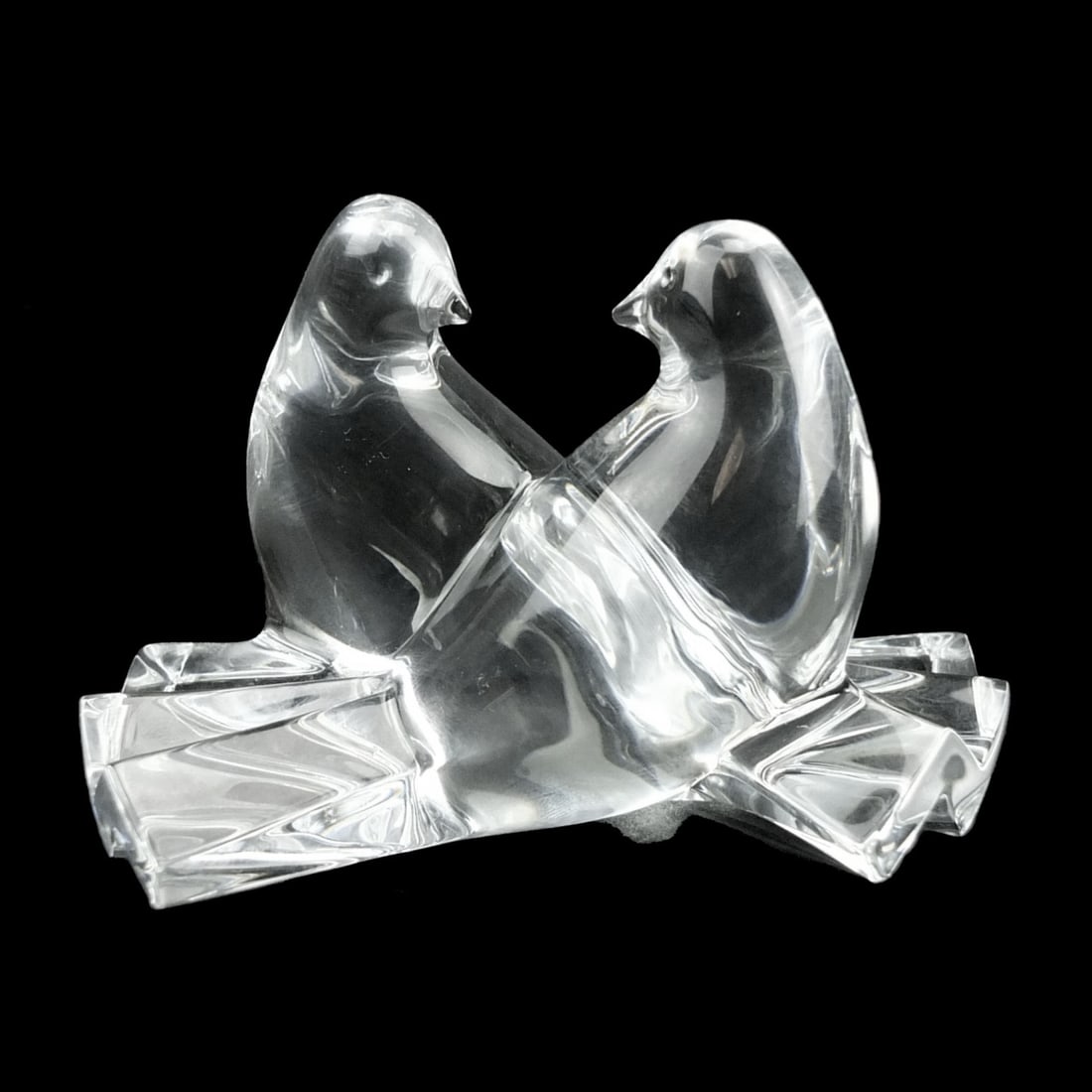 Baccarat "Loving Birds" Figurine (1 of 3)