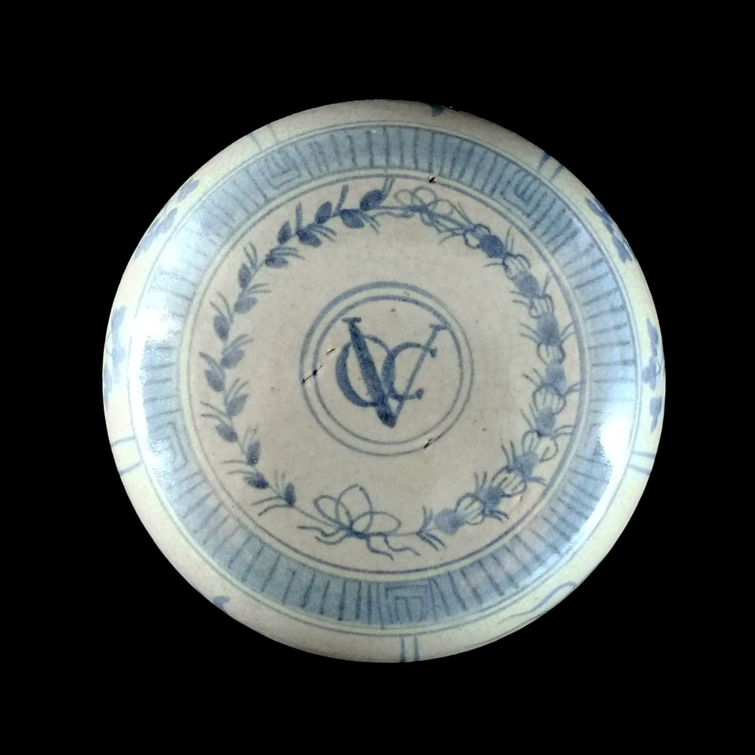 Antique Dutch East Indian Company Porcelain Box (1 of 7)