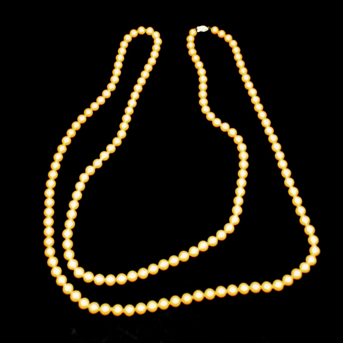 Vintage Pearl Necklace w/14K Clasp (1 of 3)
