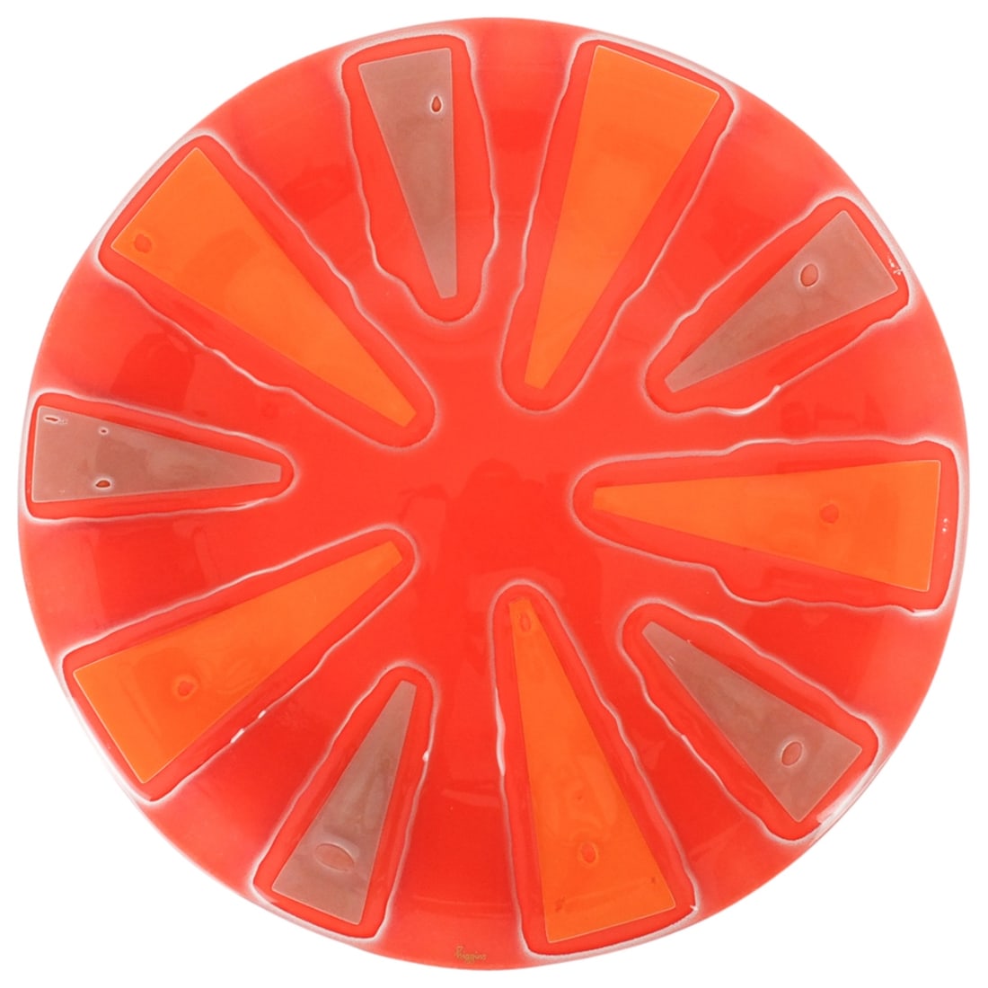 Large Higgins Glass Studio Centerpiece Bowl (1 of 4)