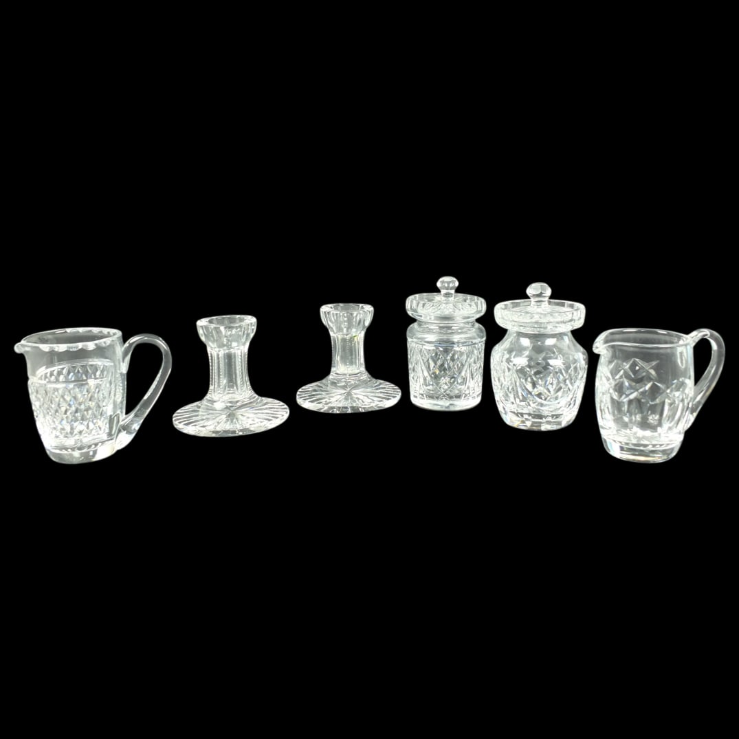 Six Waterford Cut Crystal Tableware (1 of 6)