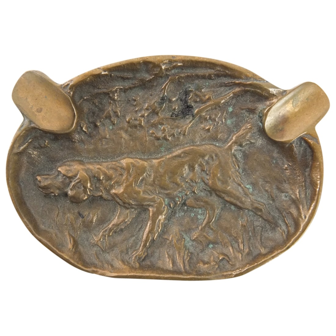 Antique Art Nouveau Bronze Ashtray (1 of 4)