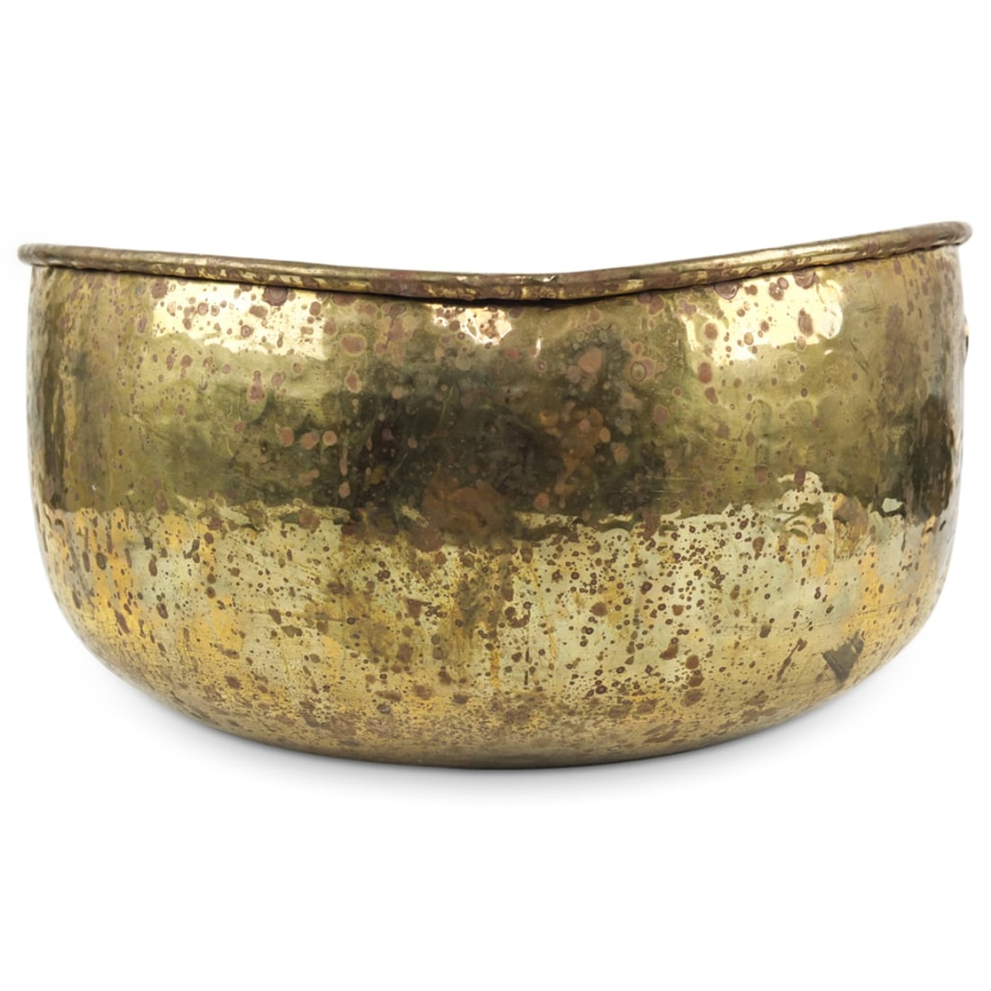 Large Vintage Brass Planter (1 of 4)