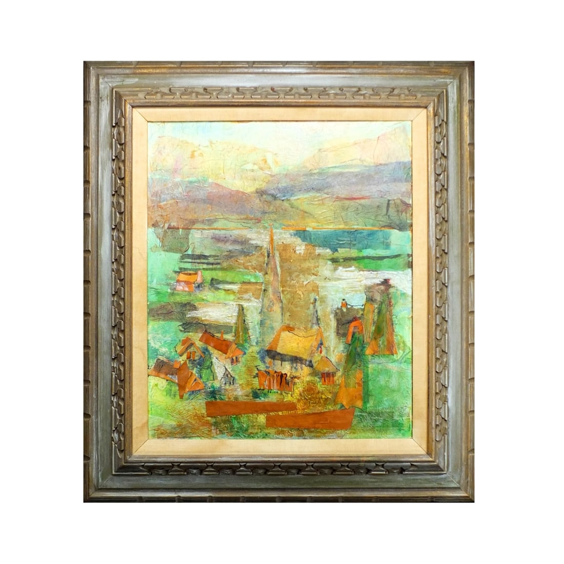 20th C. Mixed Media on Panel (1 of 2)