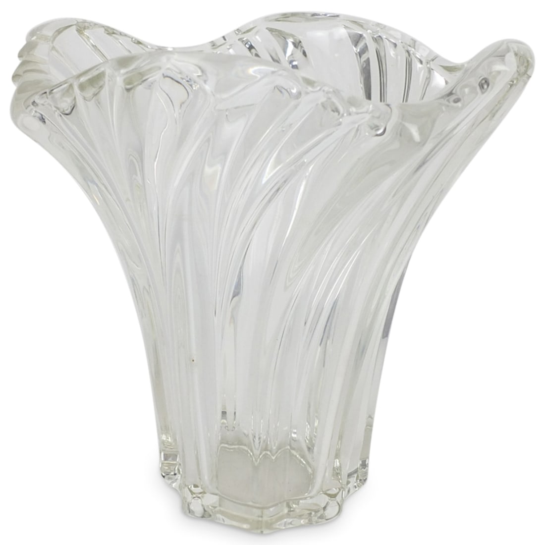 Large Murano Style Glass Vase (1 of 2)