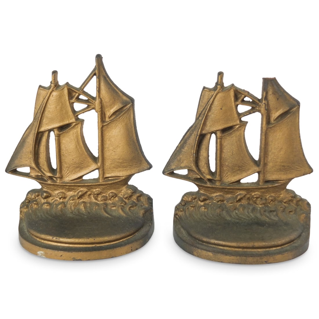 Pair of Vintage Nautical Bookends (1 of 2)