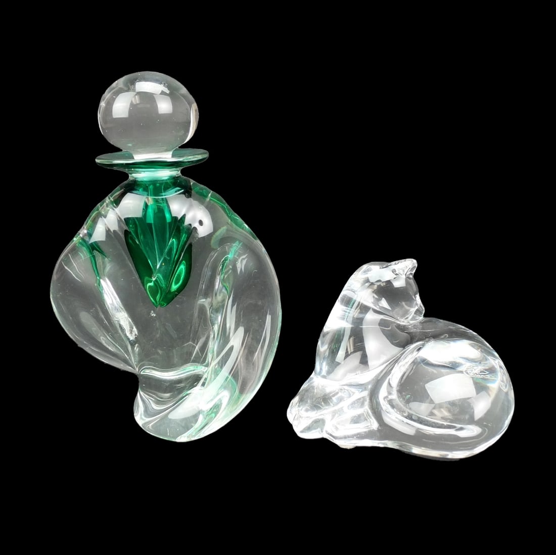 Michael Trimpol Perfume Bottle & Baccarat Figurine (1 of 6)