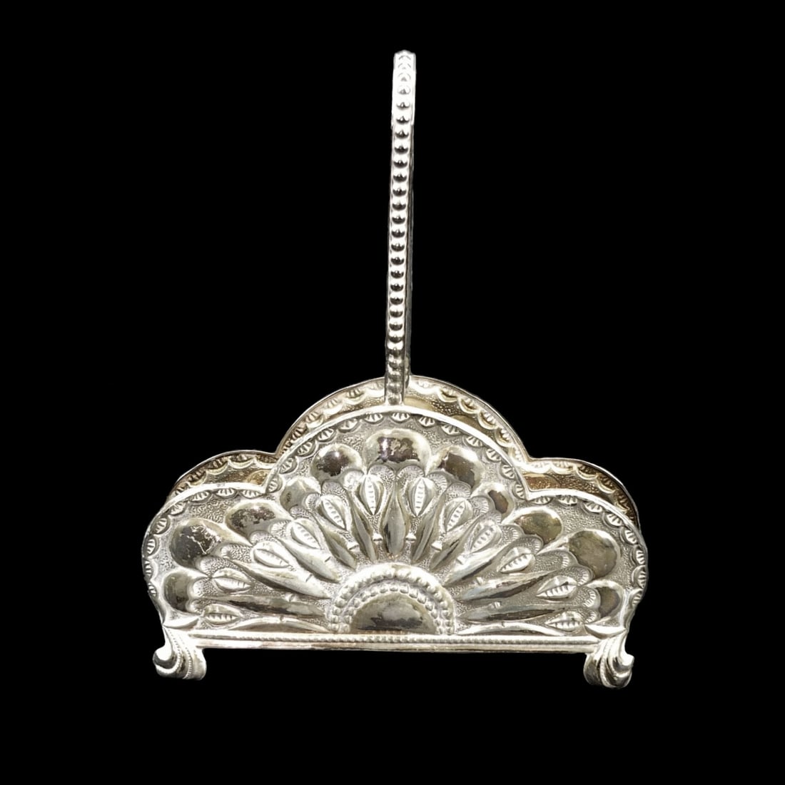 Vintage Sterling Napkin Holder (1 of 4)