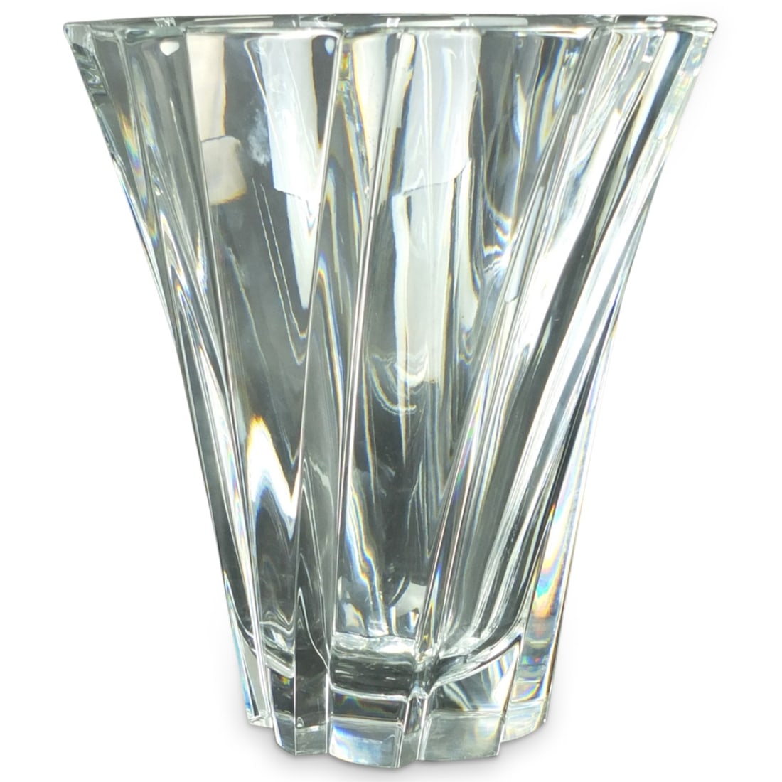 Large Baccarat Crystal Vase (1 of 4)