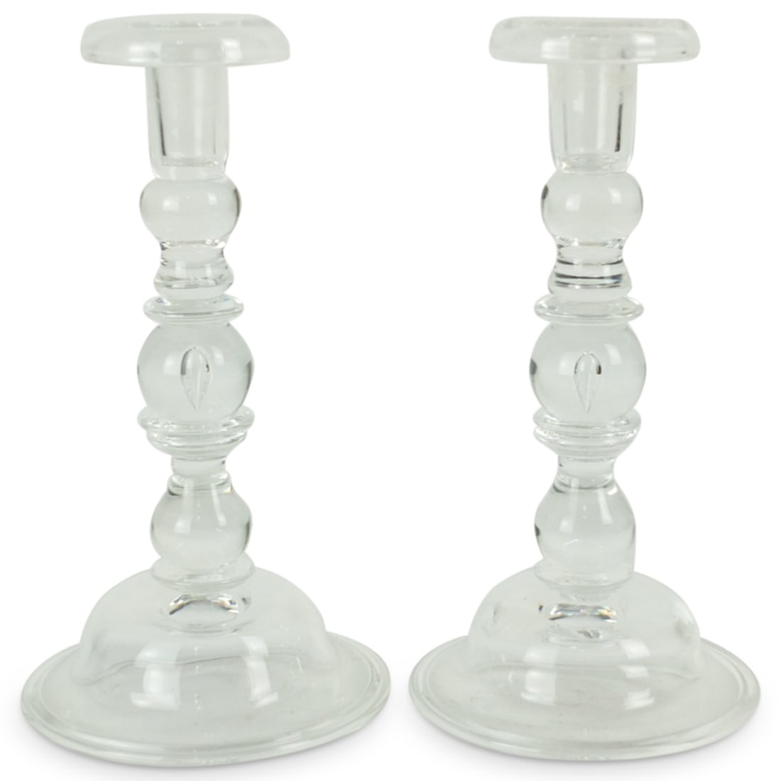 Pair of Steuben Candlesticks (1 of 2)