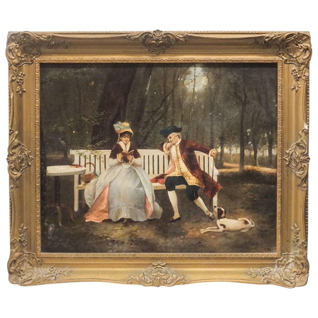 19/20th C. Continental School Oil / Masonite Board (1 of 5)