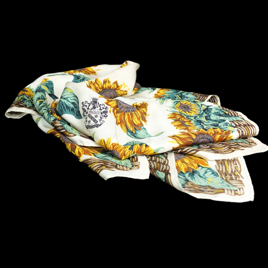 Vintage Paolo Gucci Silk Scarf (1 of 4)