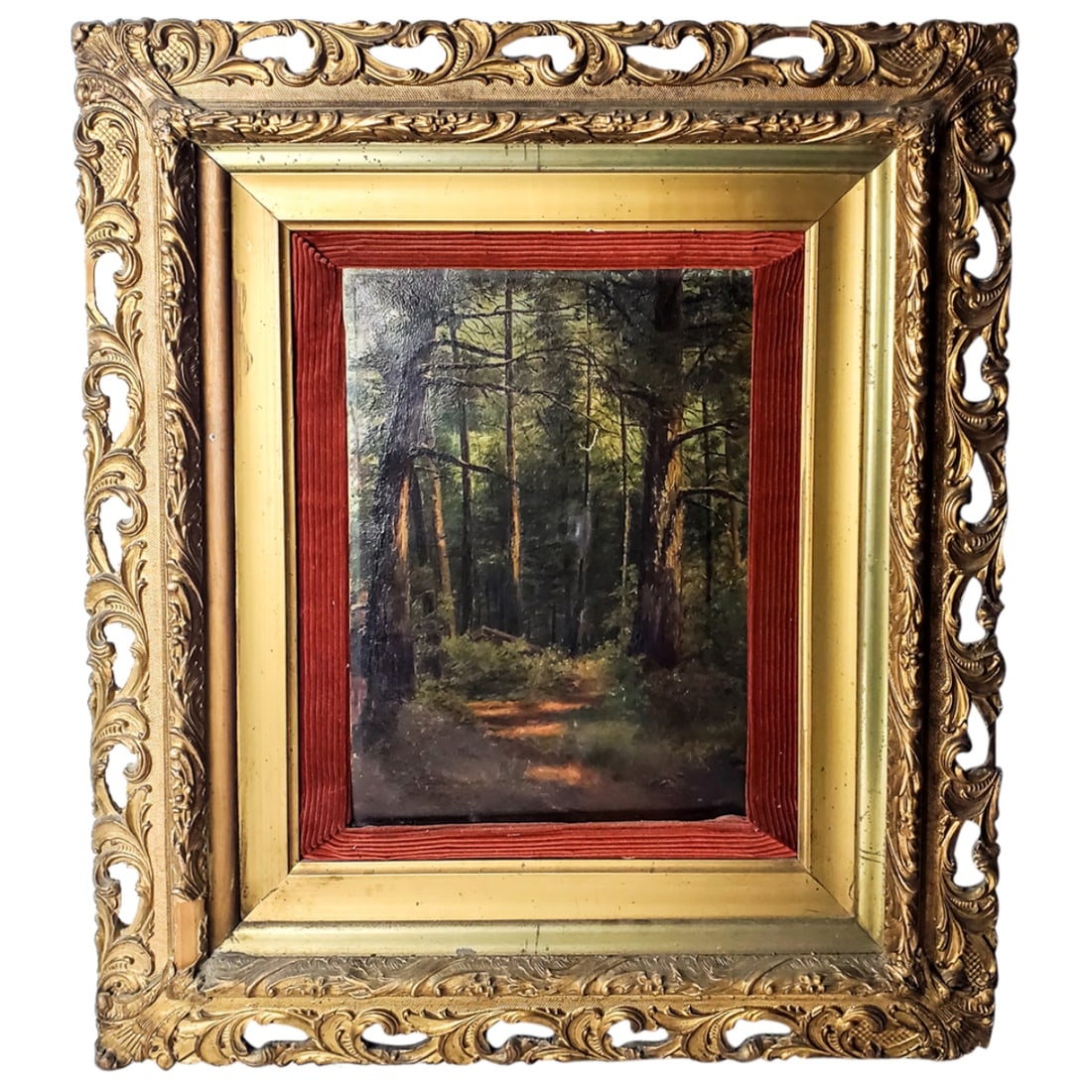 19th C. American School O/C (1 of 4)