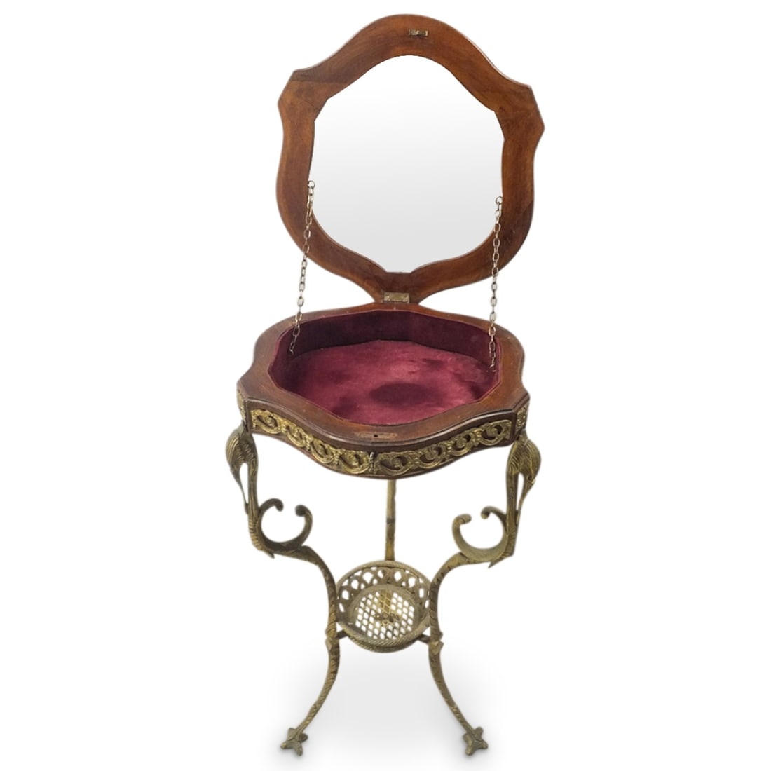 Vintage Louis XVI Style Display Side Table (1 of 5)