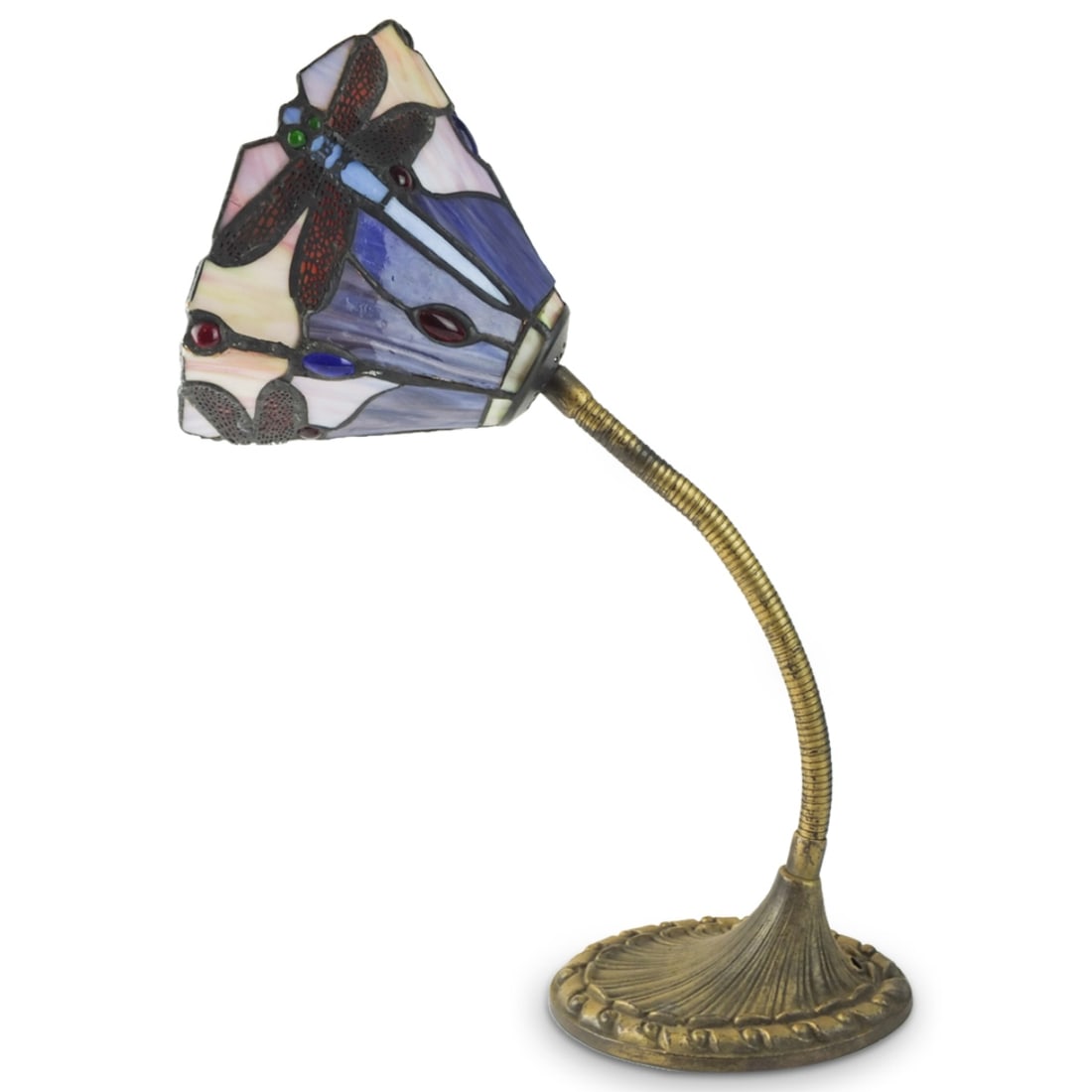 Vintage HLG Manufacturing Co. Bronze Lamp (1 of 4)