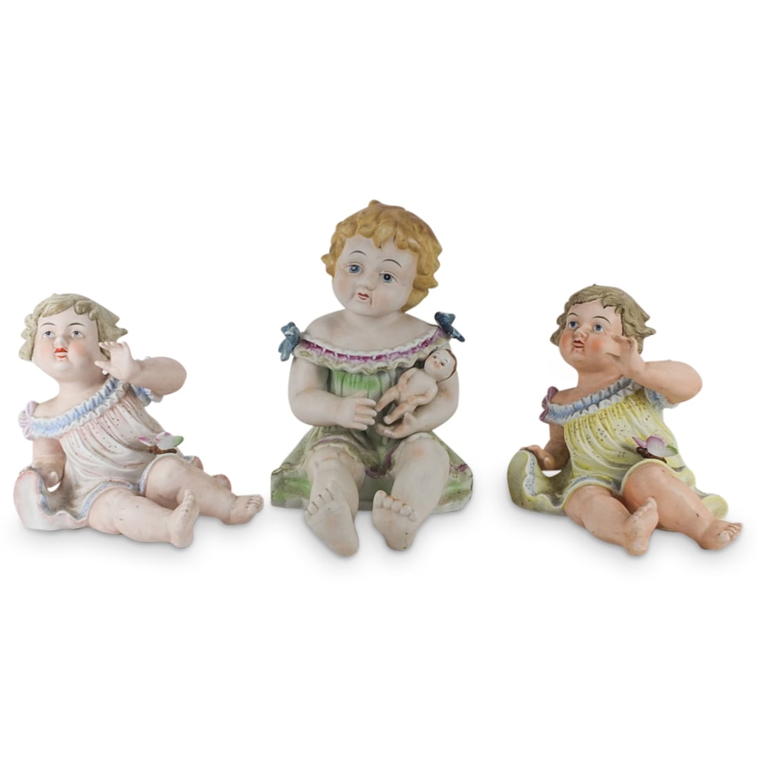 Vintage Continental Bisque Porcelain Figurines (1 of 2)