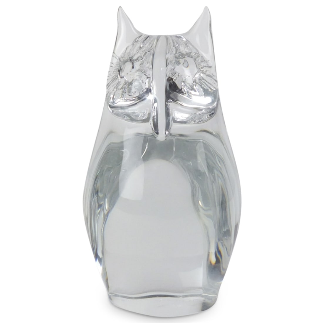 Daum France Crystal Owl Figurine (1 of 3)
