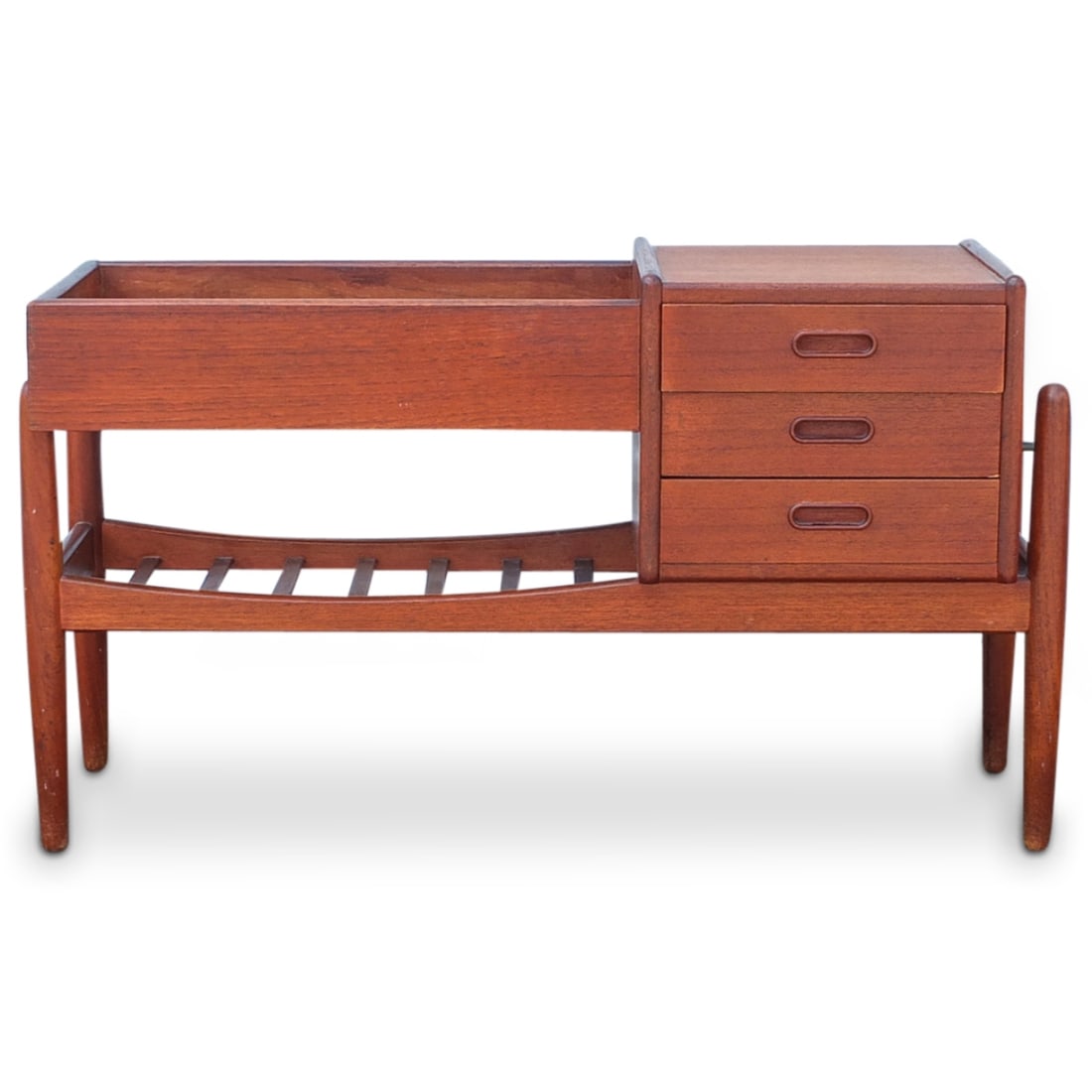 Arne Wahl Iversen Teak Planter / Console Table (1 of 5)