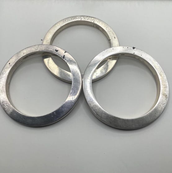 Three Vintage Mexican Sterling Silver Bracelets (1 of 2)