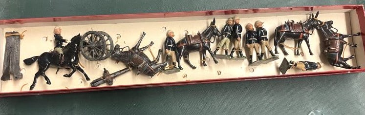 Britain's Royal Mountain Artillery Toy Soldiers (1 of 3)