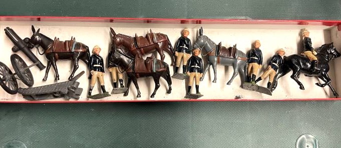 Britain's Mountain Artillery #28 Toy Soldiers (1 of 2)