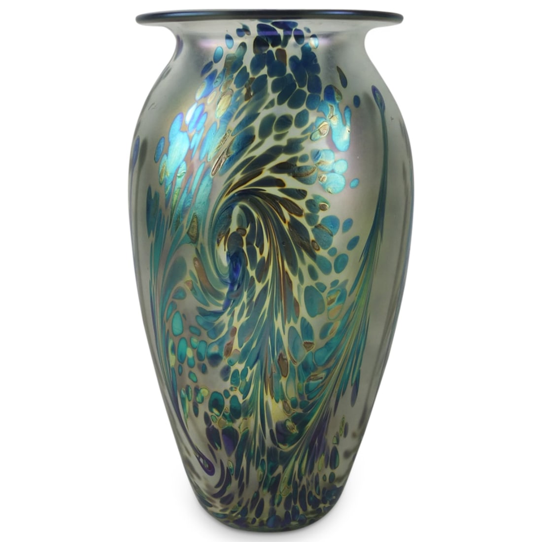 Robert Eickholt Art Glass Vase (1 of 4)