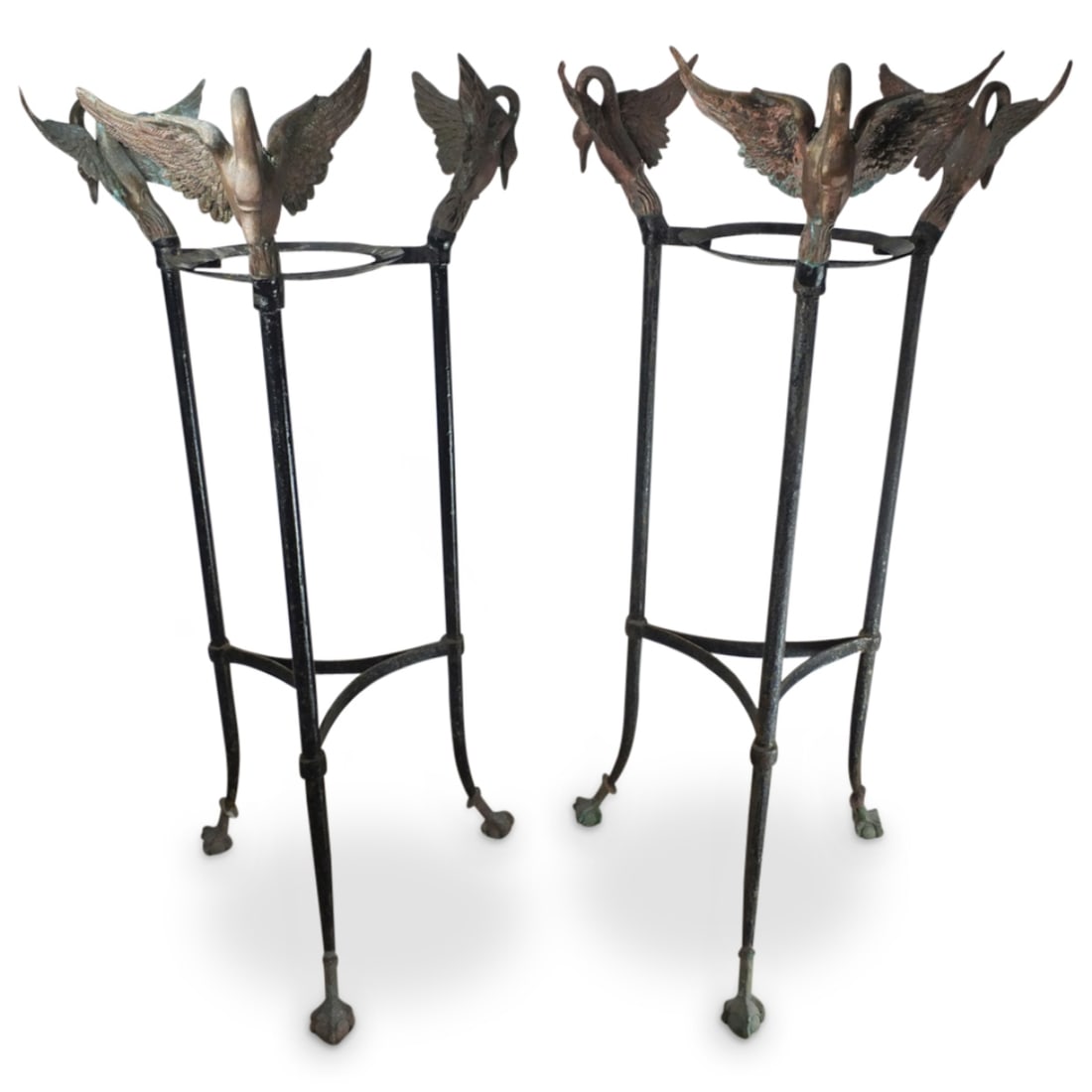 Pair of Empire Style Plant Stand (1 of 3)