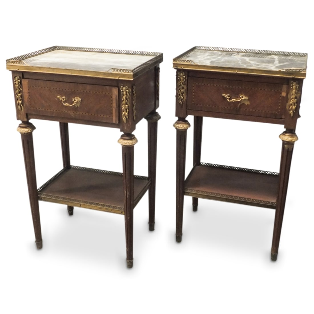 Pair of Louis XVI Style End Tables (1 of 5)