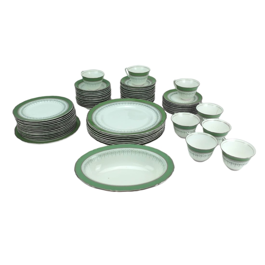 (66) Pc. Royal Worcester "Regency" Dinner Service (1 of 8)