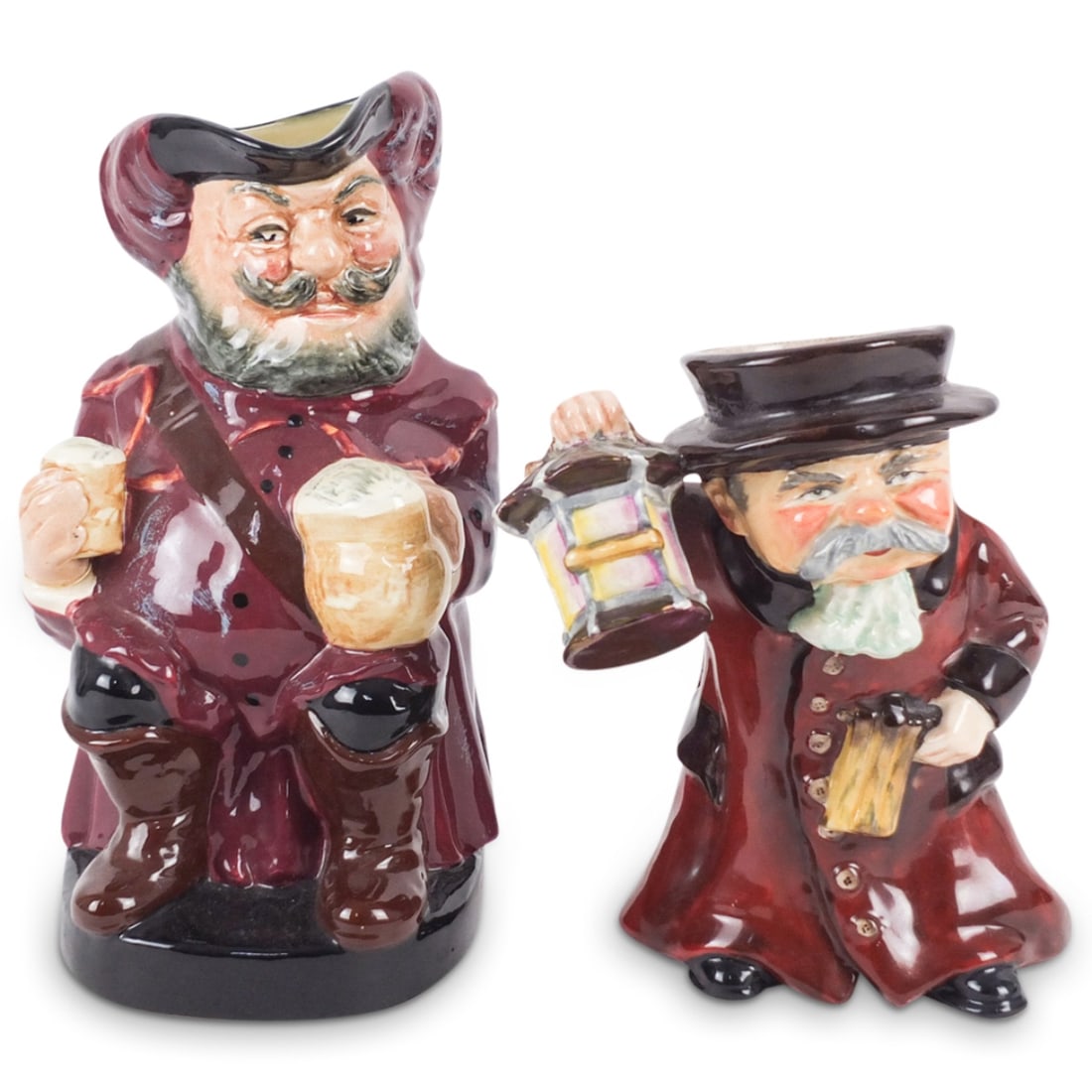 Grouping of Two Vintage Porcelain Toby Jugs (1 of 4)