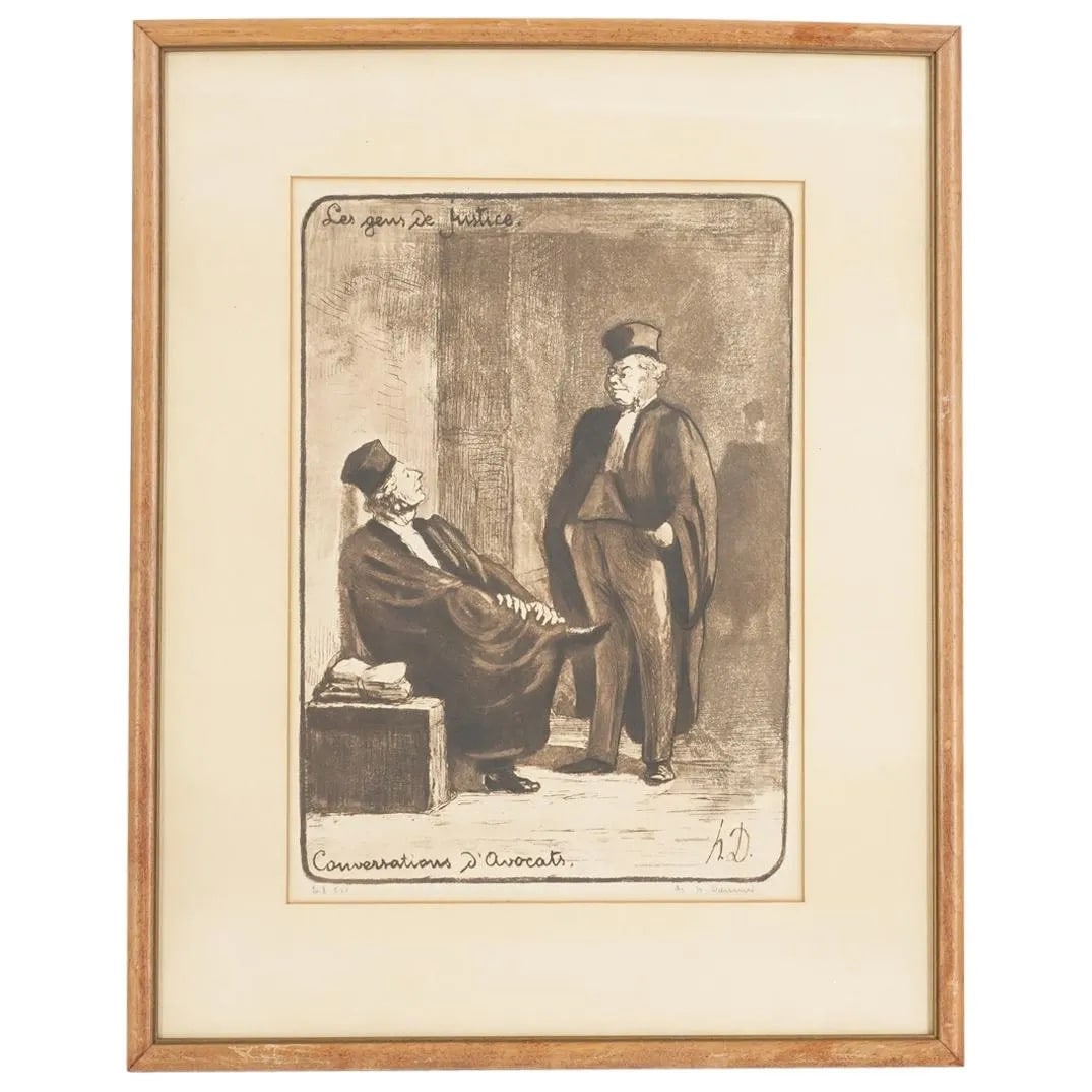 Honore Daumier (1808 - 1879) (1 of 5)