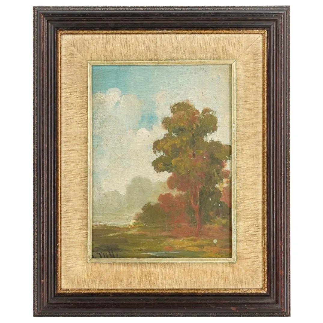 Tull (19th C.) Oil on Canvas (1 of 3)