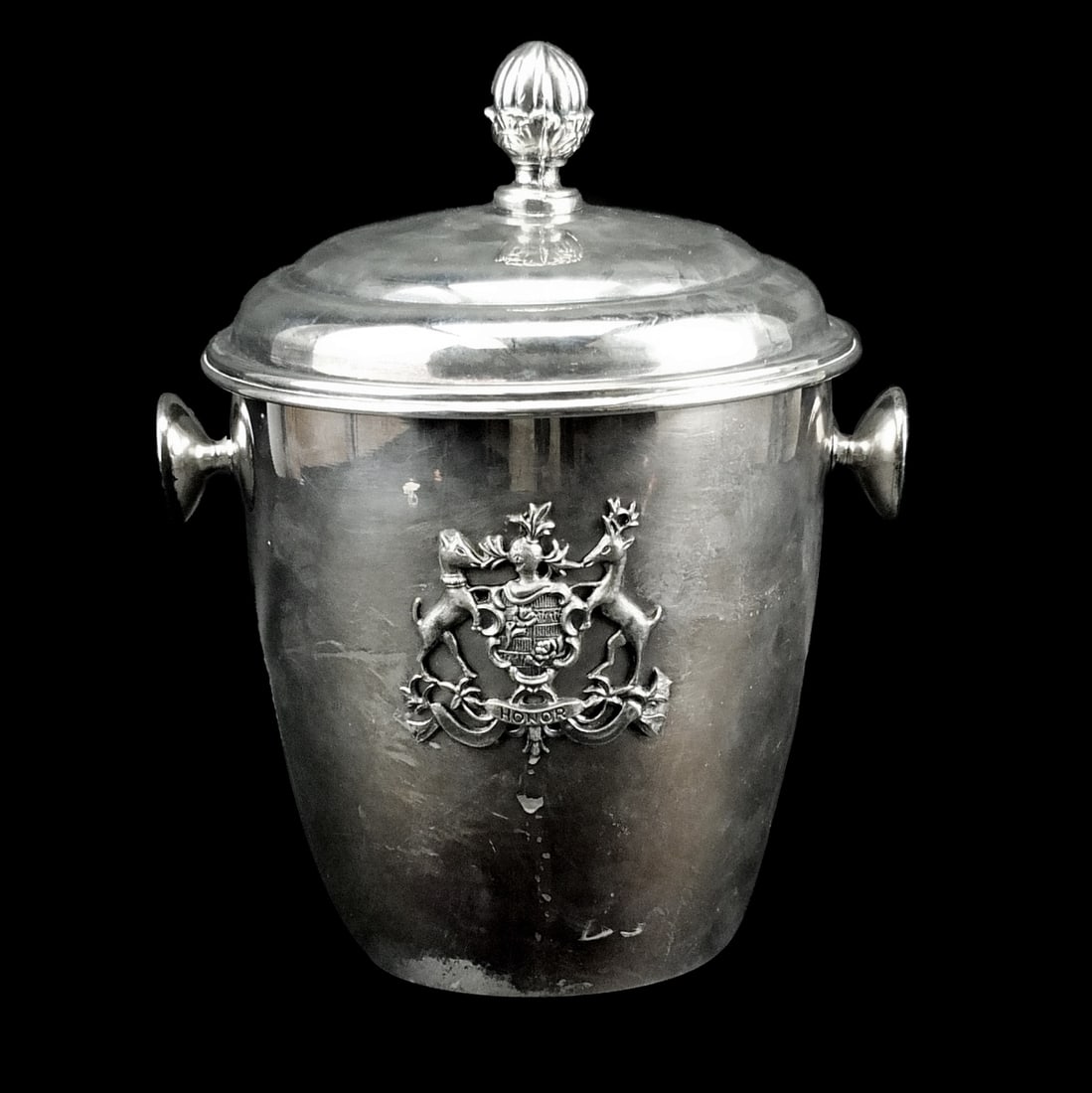 William Adams Italy Silverplated Ice Bucket (1 of 4)