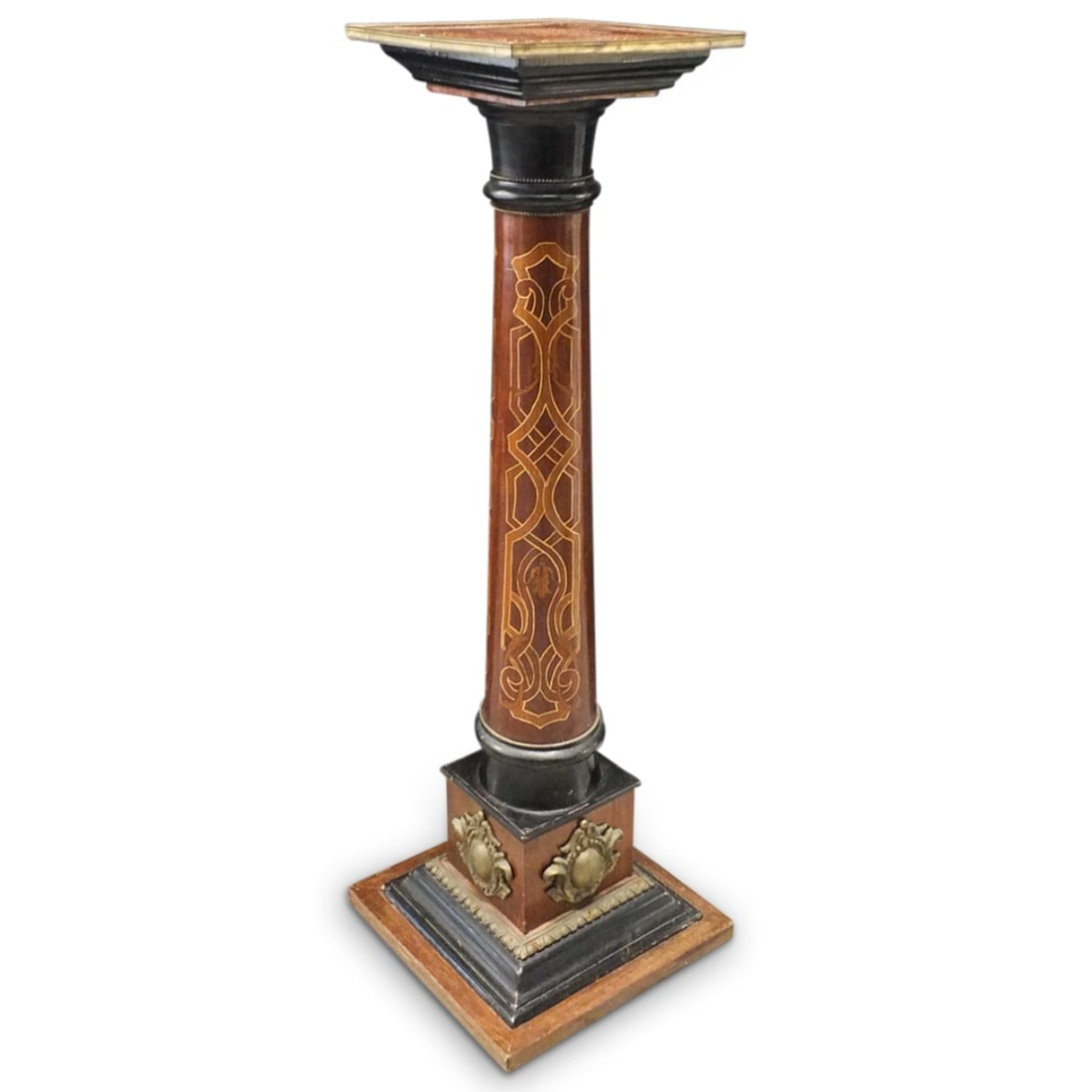 Mid Century Napoleon III Style Pedestal Stand (1 of 5)