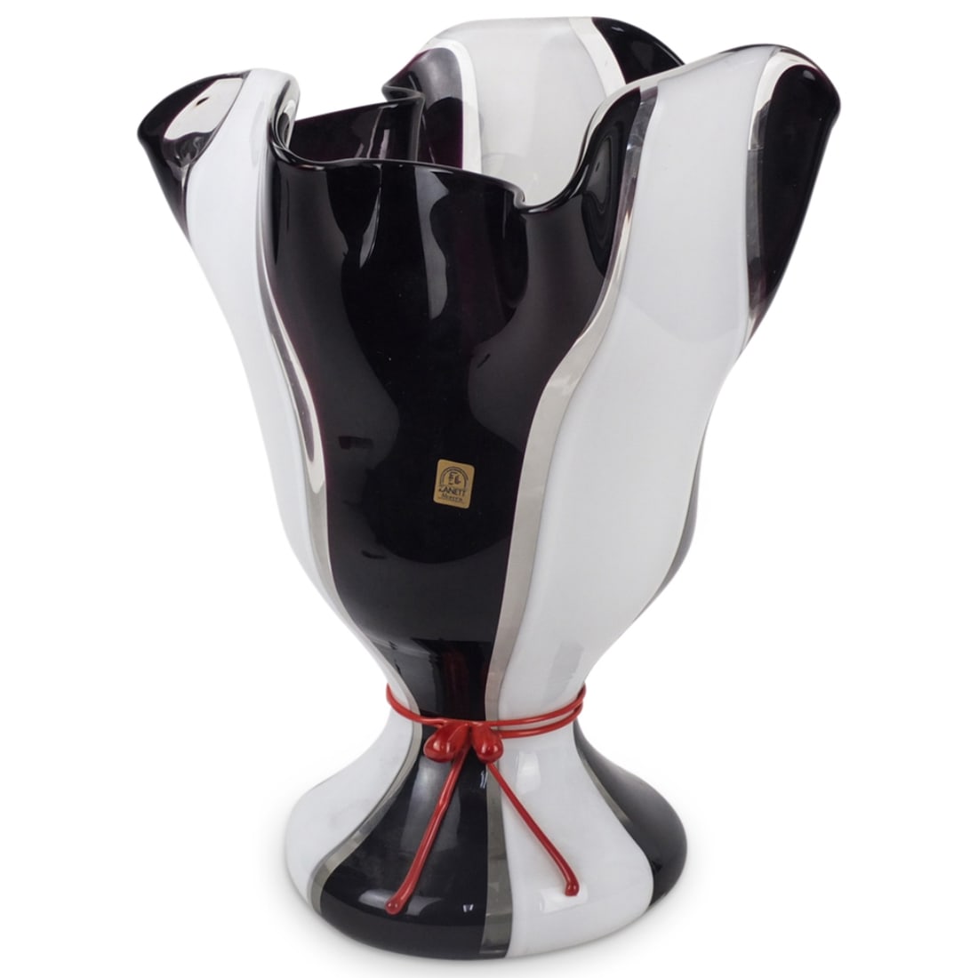 Large Lucio Zanetti Murano Vase (1 of 5)