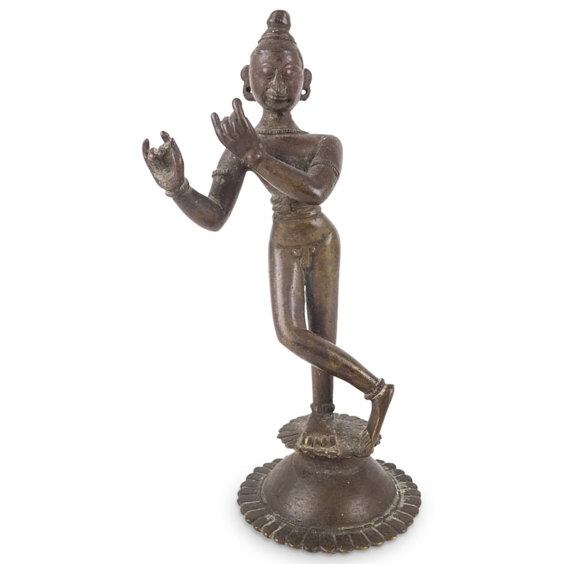Antique Indian Bronze Figure (1 of 5)