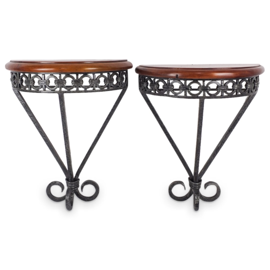 Pair of Neoclassical Style Wall Shelves (1 of 3)