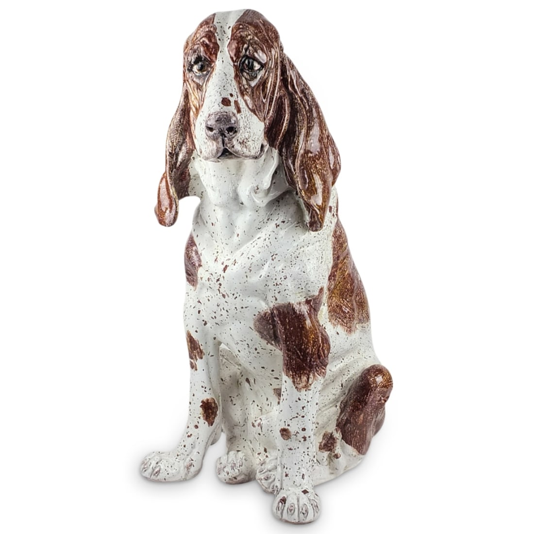 Over 2' Tall Italian Majolica Ceramic Statue (1 of 5)