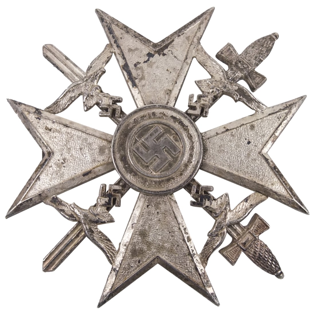 German WWII Spanish Cross Military Badge (1 of 2)