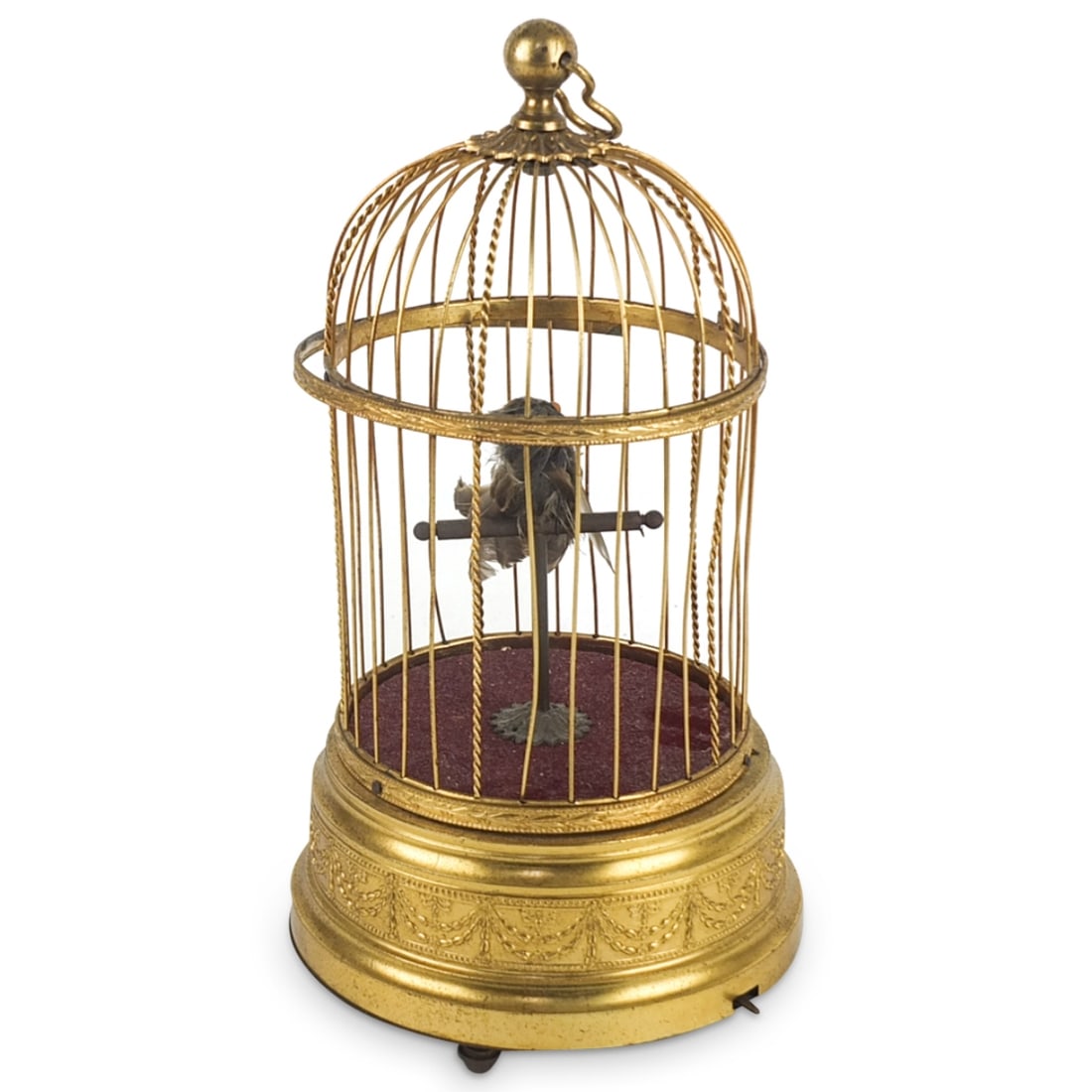 Antique French Automaton Singing Bird Cage (1 of 6)