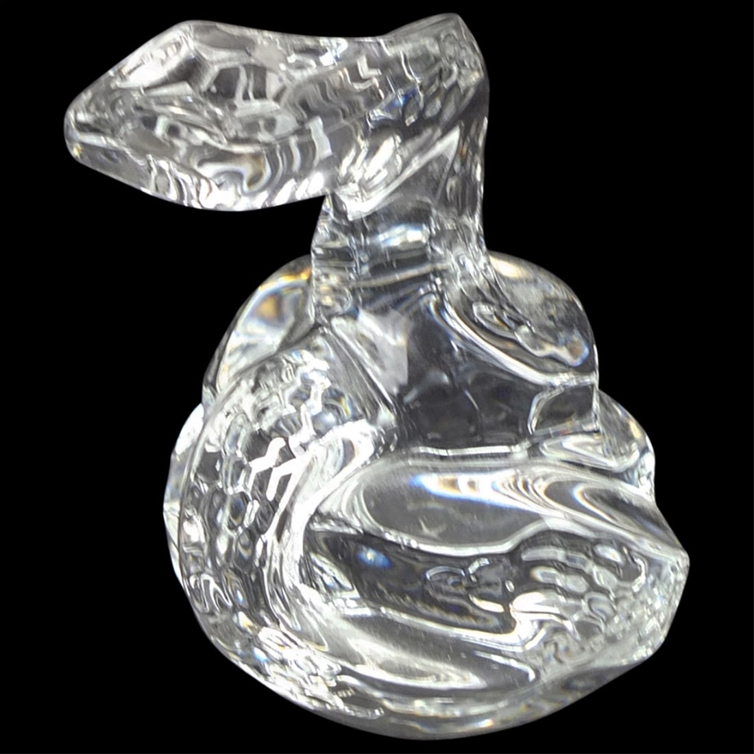 Vintage Baccarat Rattle Snake Figurine (1 of 6)