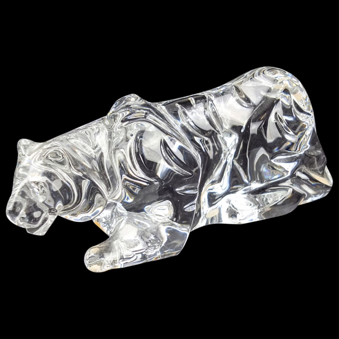 Vintage Baccarat Tiger Figurine (1 of 5)